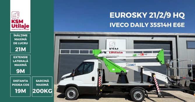 EUROSKY 21/2/9 HQ IVECO DAILY 35S14H E6E