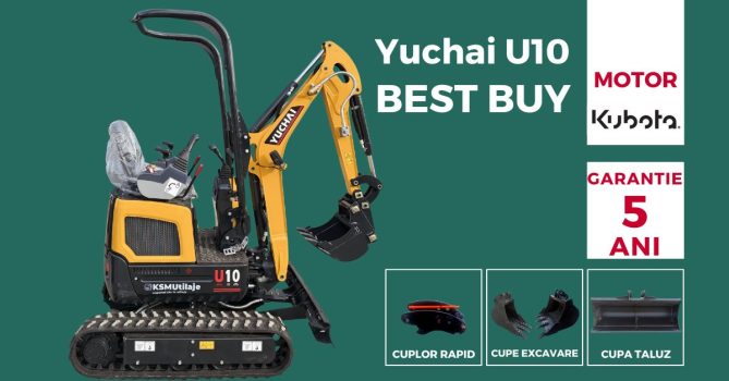 Mini excavator Yuchai U10 best buy
